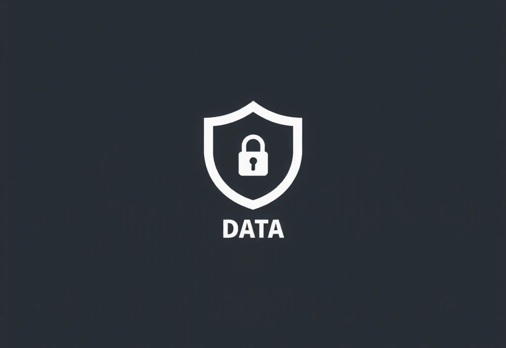 Ilustracja przedstawiająca tarczę ochronną symbolizującą prywatność danych w internecie.